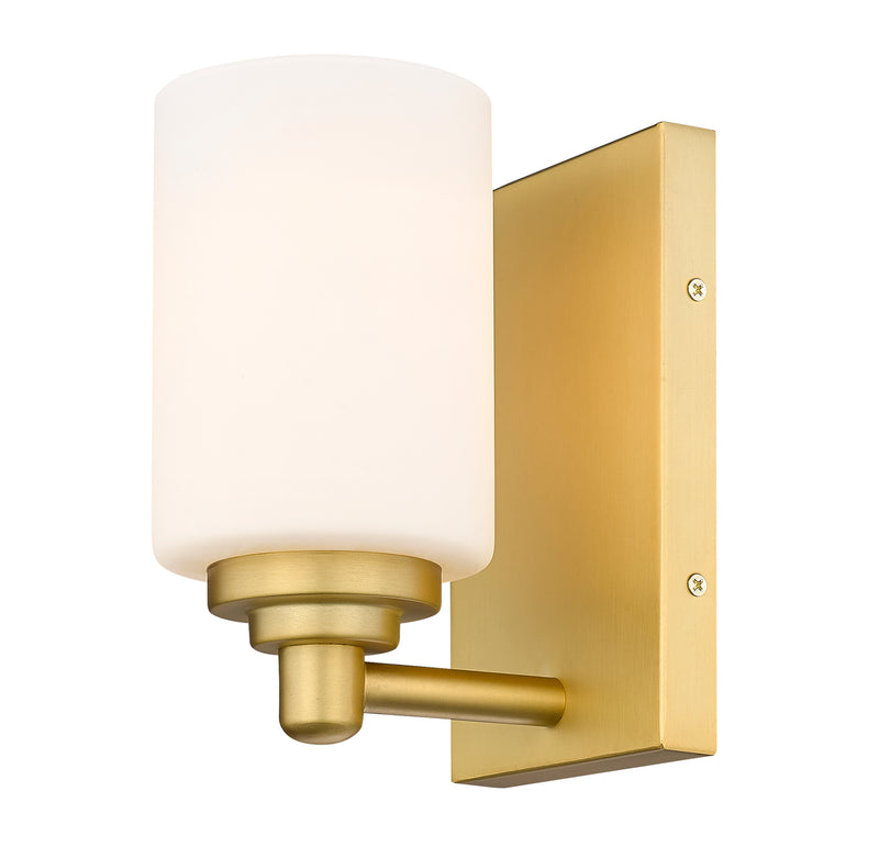 Soledad 1 Light 4.5" Wall Sconce in Brushed Gold