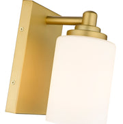 Soledad 1 Light 4.5" Wall Sconce in Brushed Gold