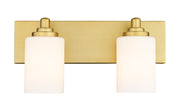 Soledad 2 Light 16.25" Vanity in Brushed Gold