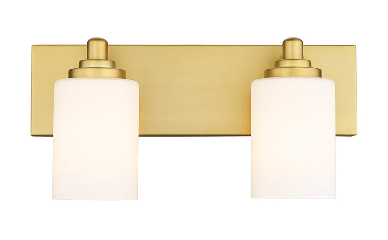 Soledad 2 Light 16.25" Vanity in Brushed Gold