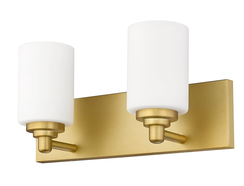 Soledad 2 Light 16.25" Vanity in Brushed Gold