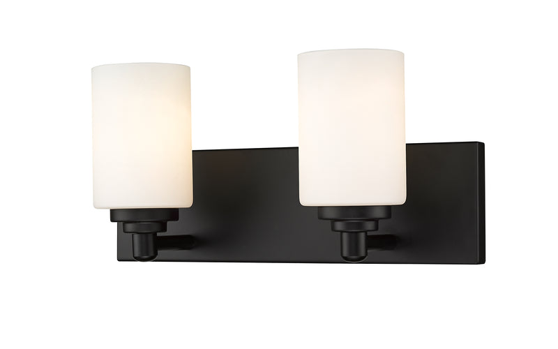 Soledad 2 Light 16.25" Vanity in Matte Black