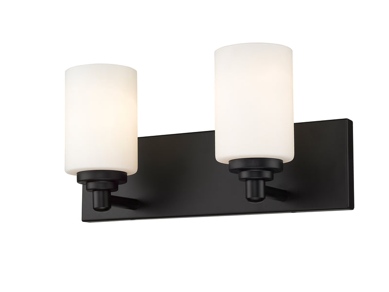 Soledad 2 Light 16.25" Vanity in Matte Black