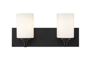 Soledad 2 Light 16.25" Vanity in Matte Black
