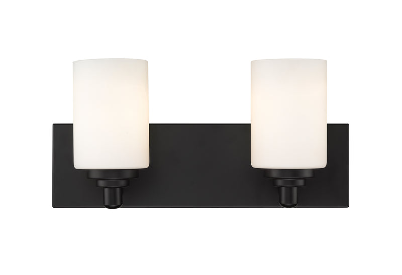Soledad 2 Light 16.25" Vanity in Matte Black