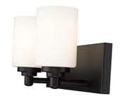 Soledad 2 Light 16.25" Vanity in Matte Black
