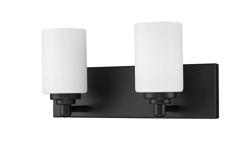 Soledad 2 Light 16.25" Vanity in Matte Black