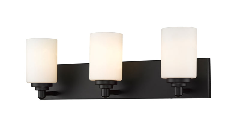Soledad 3 Light 23" Vanity in Matte Black