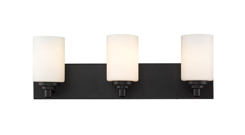 Soledad 3 Light 23" Vanity in Matte Black