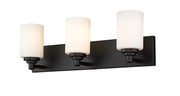 Soledad 3 Light 23" Vanity in Matte Black