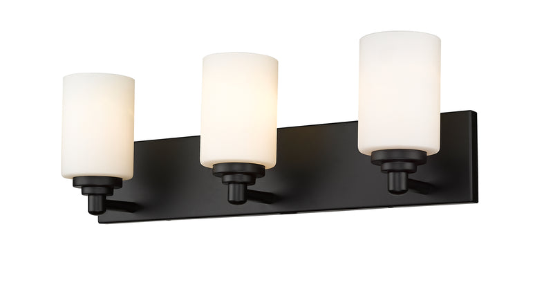 Soledad 3 Light 23" Vanity in Matte Black