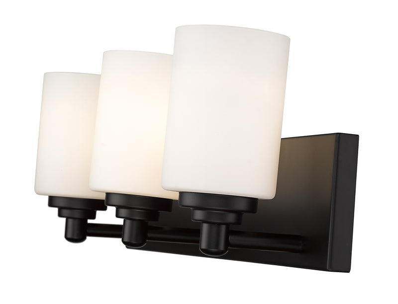 Soledad 3 Light 23" Vanity in Matte Black