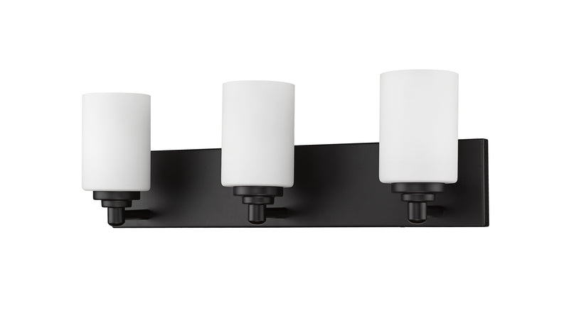 Soledad 3 Light 23" Vanity in Matte Black