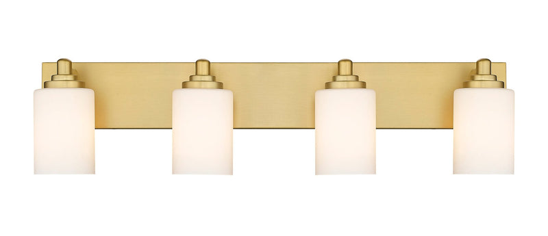 Soledad 4 Light 31.5" Vanity in Brushed Gold