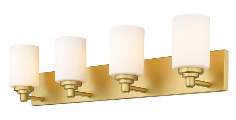 Soledad 4 Light 31.5" Vanity in Brushed Gold
