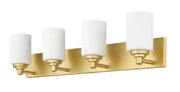 Soledad 4 Light 31.5" Vanity in Brushed Gold