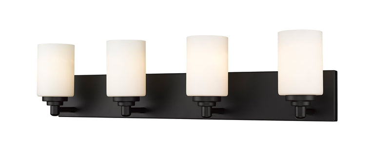 Soledad 4 Light 31.5" Vanity in Matte Black