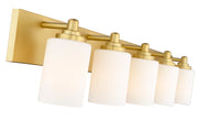 Soledad 5 Light 38.75" Vanity in Brushed Gold