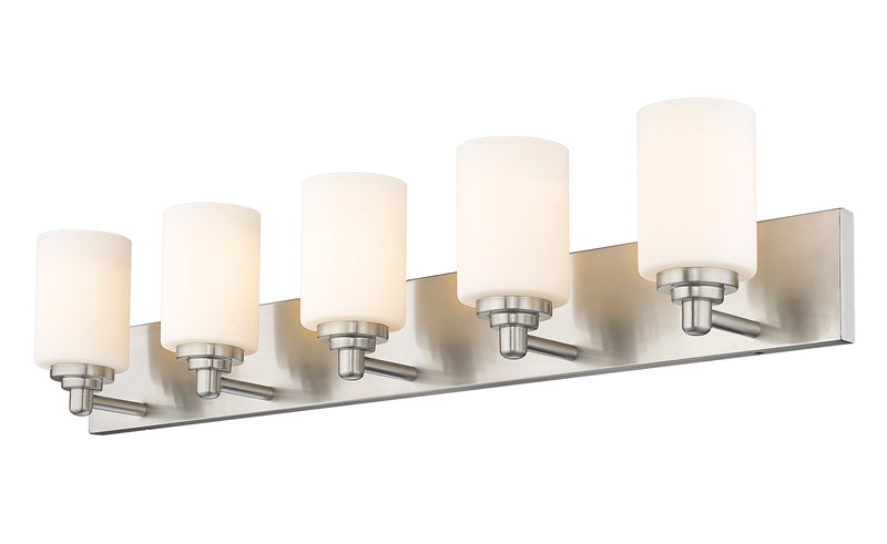Soledad 5 Light 38.75" Vanity in Brushed Nickel