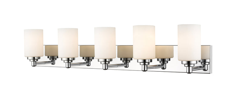 Soledad 5 Light 38.75" Vanity in Chrome