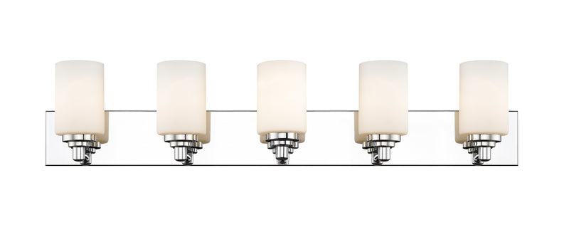 Soledad 5 Light 38.75" Vanity in Chrome