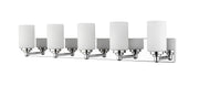 Soledad 5 Light 38.75" Vanity in Chrome