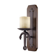 Cape May Wall Sconce in Hand Applied Olde Bronze