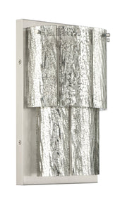 Museo 2 Light 8" Wall Sconce in Brushed Polished Nickel