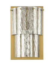 Museo 2 Light 8" Wall Sconce in Satin Brass