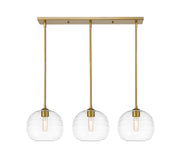 Harmony 3 Light 36" Linear Pendant in Olde Brass