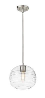 Harmony 1 Light 10" Pendant in Brushed Nickel