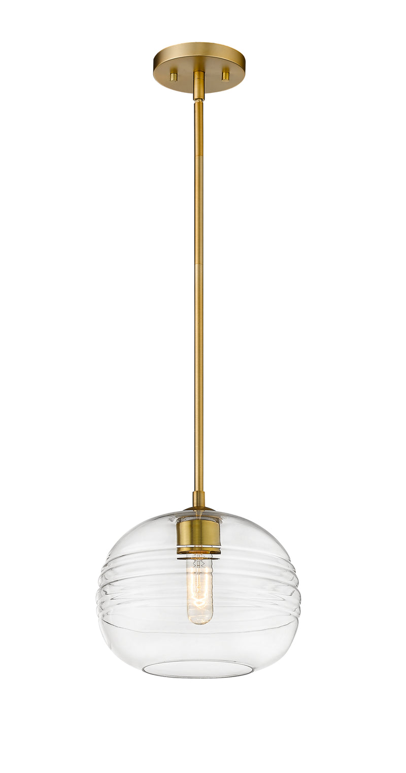 Harmony 1 Light 10" Pendant in Olde Brass