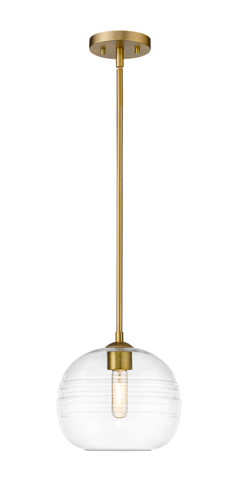 Harmony 1 Light 10" Pendant in Olde Brass