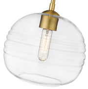 Harmony 1 Light 10" Pendant in Olde Brass