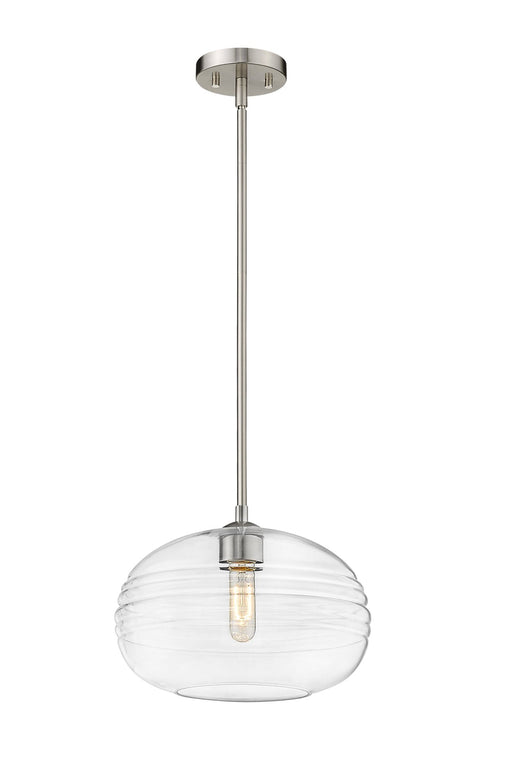 Harmony 1 Light 14" Pendant in Brushed Nickel