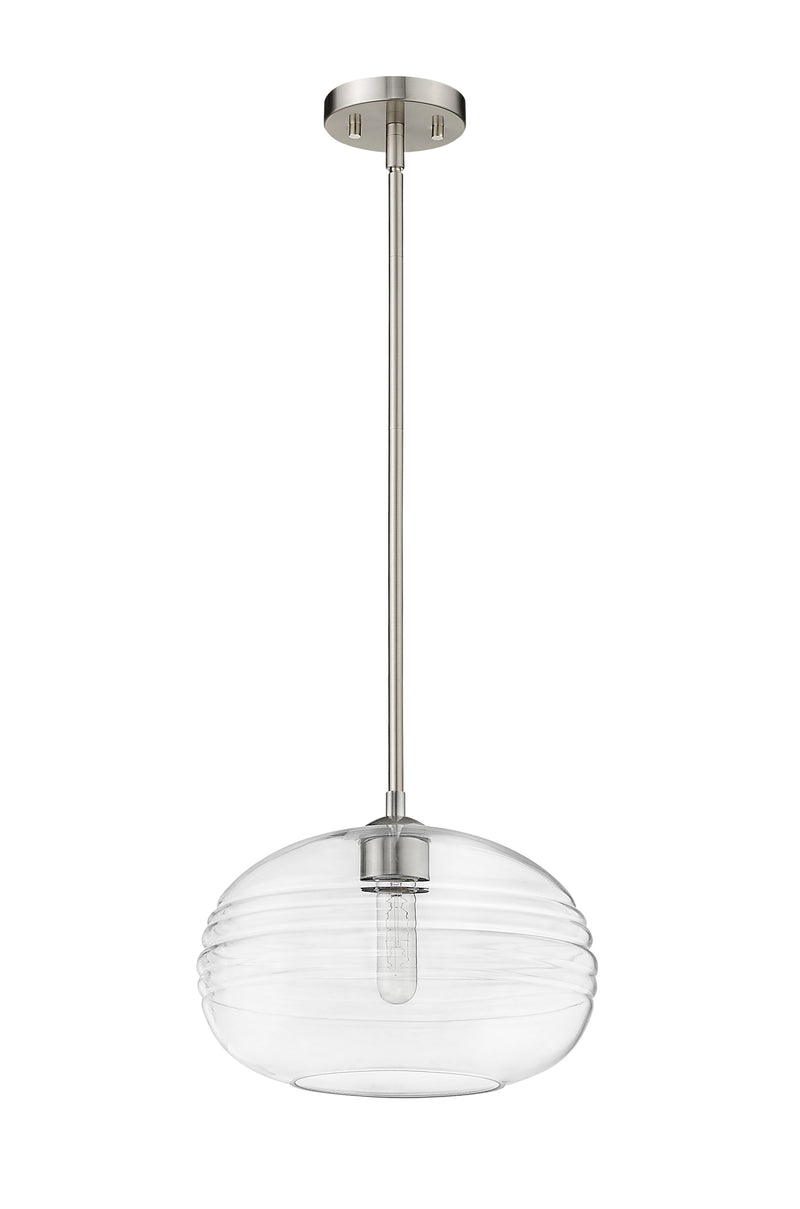 Harmony 1 Light 14" Pendant in Brushed Nickel