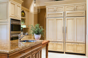 Ayra 1 Light 12" Pendant in Brushed Nickel in a room setting