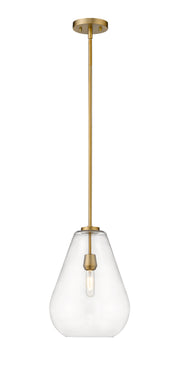 Ayra 1 Light 12" Pendant in Olde Brass
