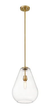 Ayra 1 Light 12" Pendant in Olde Brass