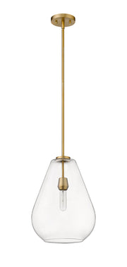 Ayra 1 Light 12" Pendant in Olde Brass