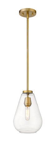 Ayra 1 Light 8" Pendant in Olde Brass