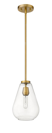 Ayra 1 Light 8" Pendant in Olde Brass