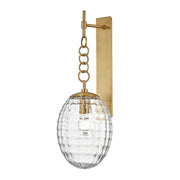 Venice Wall Sconce in Aged Brass
