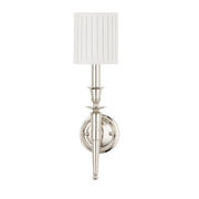 Abington Wall Sconce in Polished Nickel