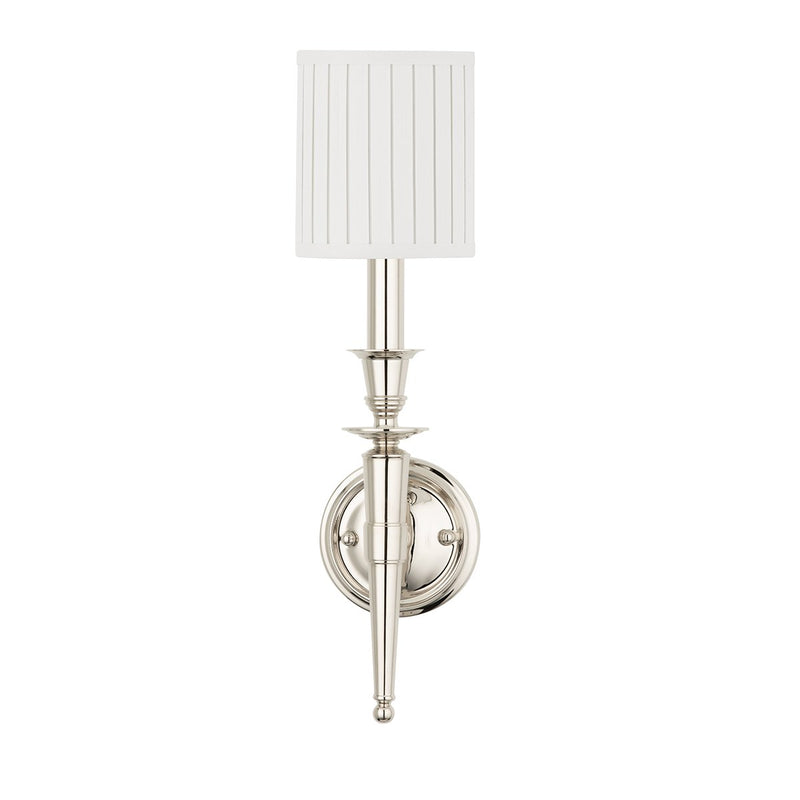 Abington Wall Sconce in Polished Nickel