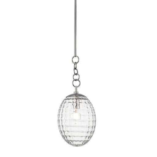 Venice Small Pendant in Polished Nickel