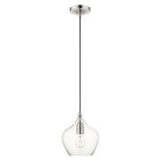 Aldrich 8" Pendant in Brushed Nickel