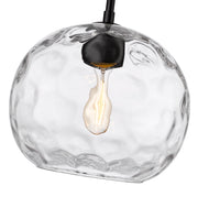 Chloe 1 Light 10" Pendant in Matte Black