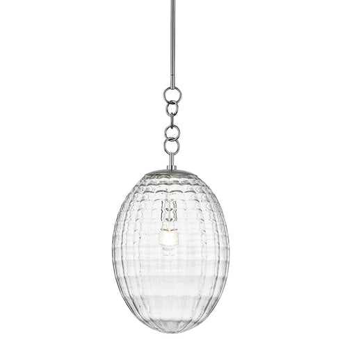 Venice Large Pendant in Polished Nickel