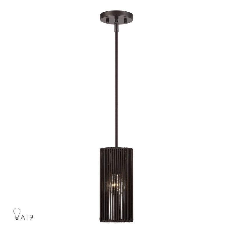 Acordia Mini Pendant in English Bronze